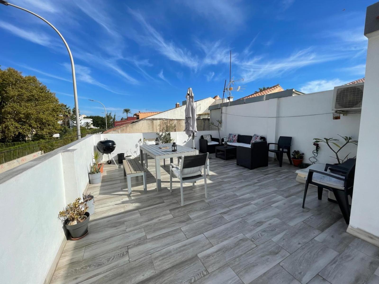 Pedregalejo Beach House Málaga Eksteriør billede